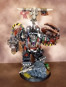 Warhammer 40k Orks Ghazghkull Thraka metal bien pintado - Imagen 1 de 5