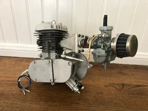Motorized Bike RACE ENGINE Ported High Performance PK80 80cc/66cc ENGINE ONLY - Picture 1 of 4