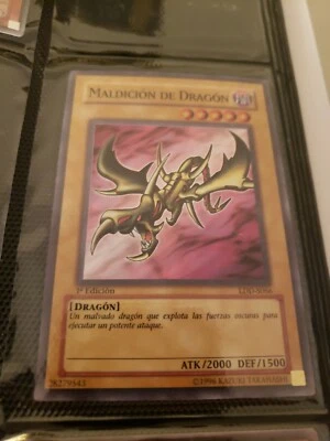 Yugioh Curse Of Dragon Spanish LDD-S066 Legend Of Blue Eyes NM Super Rare - Image 1 of 3