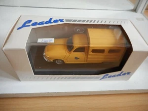 Leader Panhard F-65 Fourgonette Vitree in Yellow on 1:43 in Box - Imagen 1 de 2