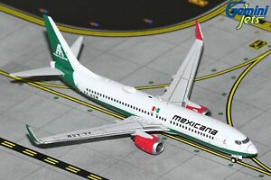 Mexicana Boeing 737-800 XA-ASM GeminiJets GJMXA2266 Scale 1:400 IN STOCK