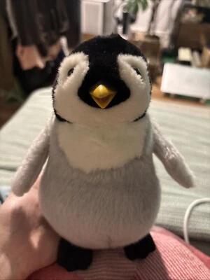 Happy Feet  - Stuffed Soft Cuddly Penguin Toy - Image 1 of 4