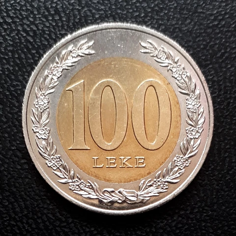 Albania 100 LEKE 2000 - aUNC/UNC coin - Illyrian queen Teuta Cover