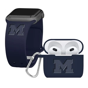 Affinity Bands Michigan Wolverines Grabado Silicona Gen 3 Paquete combinado - Imagen 1 de 3