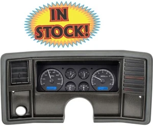 Dakota VHX-78C-MC-K-B - 1978-88 Monte Carlo & El Camino VHX Gauges - Black/Blue - Picture 1 of 5