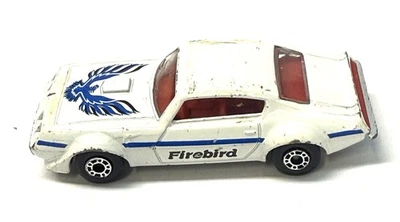 1979 Matchbox Superfast No.16 Pontiac Firebird White & Blue 1:64 Scale England - image 1 of 4