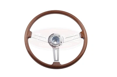 Classic Alfa Romeo 105 GTV Coupe Spider Wood Steering Wheel Wooden Hellebore - Image 1 of 4
