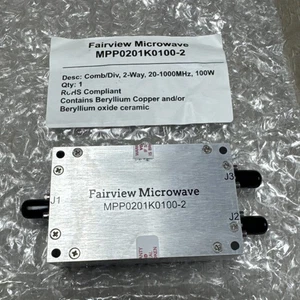 FAIRVIEW MICROWAVE MPP0201K0100-2 Two Way High Power Broadband Combiner SMA New - Picture 1 of 13