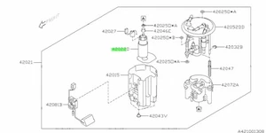 Pump Fuel For: Subaru Impreza GRB GVB STI 08-14 - Picture 1 of 1