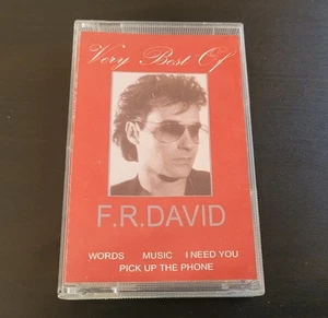 F.R. David - The Very Best Of MC 2002 cassette compilation Words I Need You Girl - Picture 1 of 4