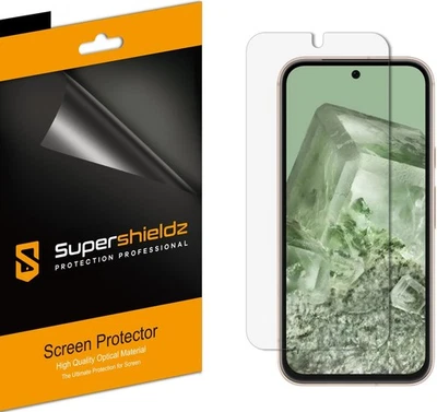 Supershieldz (3 Pack) Designed for Google Pixel 8a Screen Protector, High...  - Image 1 of 2