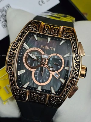 Invicta - S1 Rally - EXCALIBUR Swiss 5050.E Cronógrafo Oro Rosa - Reloj Hombre  Foto 1 de 4