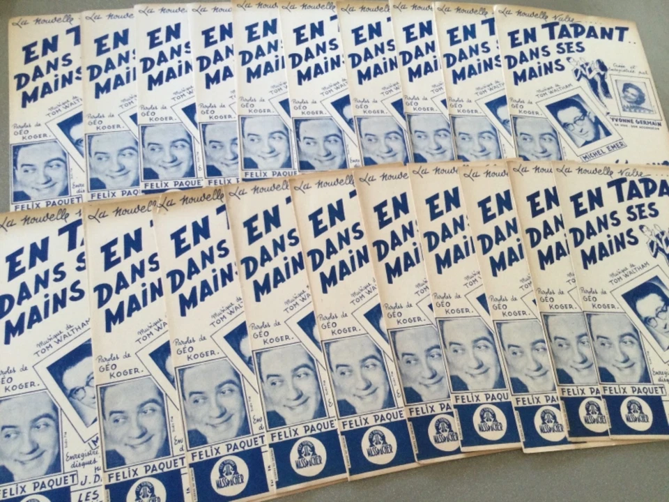 LOT DE  20 PARTITIONS ANCIENNES - Photo 1/1