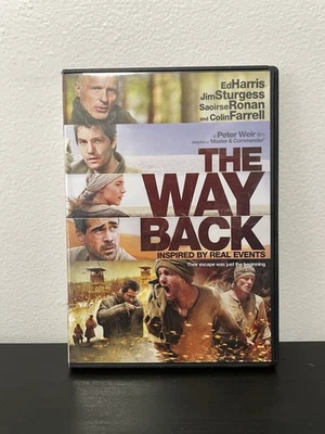 The Way Back DVD Movie Widescreen Ed Harris Colin Farrell True Events 2010 - Image 1 of 4