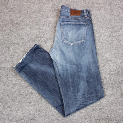 Citizens Of Humanity Jeans Men's 32x33 Evans Dark Wash Relax Denim Straight USA - Image 1 of 4