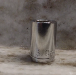 3/8 Socket 1/4 Inch Taiwan Drive Shallow 6 Point  TL - Picture 1 of 2