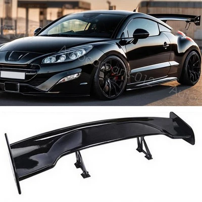 46'' Rear Trunk GT-Style Racing Spoiler Wing Lip Gloss Black For Peugeot RCZ - Image 1 of 4