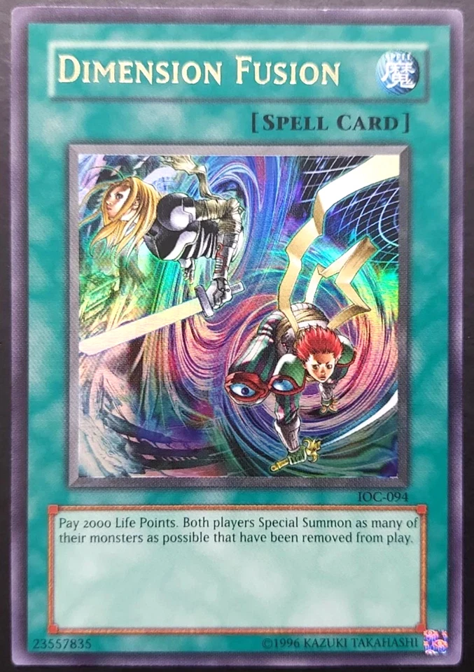 Dimension Fusion - IOC-094 Ultra Rare YuGiOh TCG Card - image 1 of 1