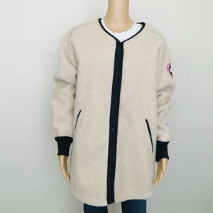 CANADA GOOSE Larson Fleecejacke Mist Grey Damen Größe L - Bild 1 von 23