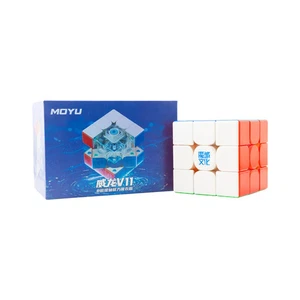 MoYu WeiLong V11 3x3 Speed Cube Puzzle with 8-Magnet Core + UV Coating - Picture 1 of 12