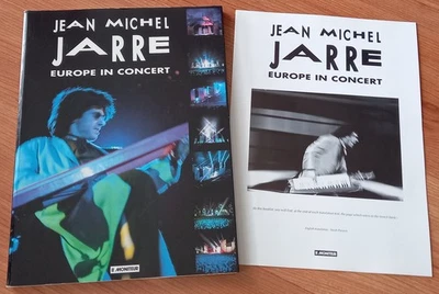 JEAN-MICHEL JARRE Europe in Concert LIVRE  1994 - 80 Pages + Livret Traductions - Photo 1/3