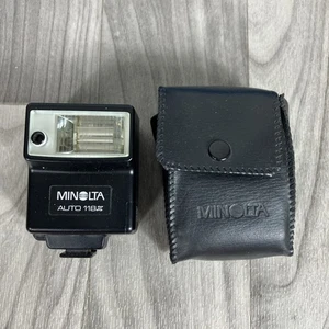 Minolta Auto 118X Compact flash with Case, Minimal use, tested - Picture 1 of 5