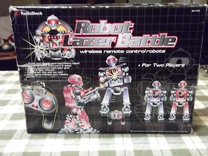 Vintage Radio Shack Robot Lazer Battle game Cat. No. 60-1192 - Picture 1 of 12