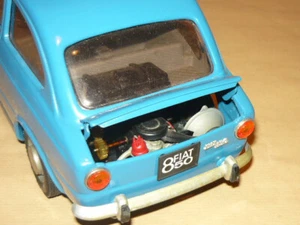 POCHER FIAT 850 BERLINA AUTOMODELLO SCALA 1/13 POCHER RIVAROSSI MODEL CAR - Imagen 1 de 8