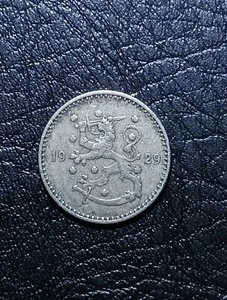 1929 FINLAND MARKKA - High Quality - Rare Date - FINLAND - Picture 1 of 9