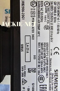 1PCS NEW 3RB2906-2DG1 VIA DHL/FedEx #PY - Afbeelding 1 van 1