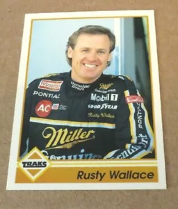 Rusty Wallace 1992 Traks Card Number 2 - Picture 1 of 1