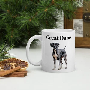 Deutsche Dogge Kaffee/Teebecher 11 Unzen Tasse (Haustier, Hund. Tier ) - Bild 1 von 3