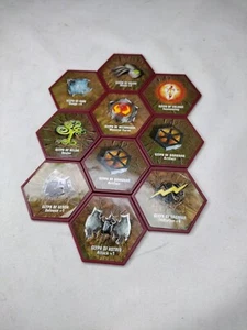 Heroscape Rise of Valkyrie 1st Edition 10 Glyphen KOMPLETTSET Ersatzset - Bild 1 von 6