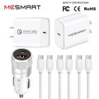 For Apple iPhone 15 Pro Max 15 Plus Fast USB-C Wall Car Charger Sync Cable Lot