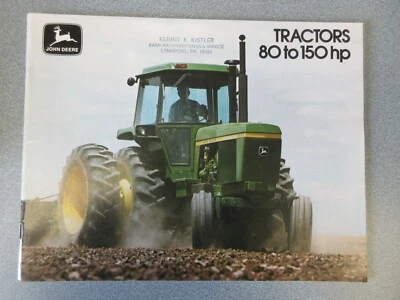 RARE John Deere 4030, 4230, 4430, 4630, Hi-Crops Farm Tractor Brochure 52 Pages  - Image 1 of 4