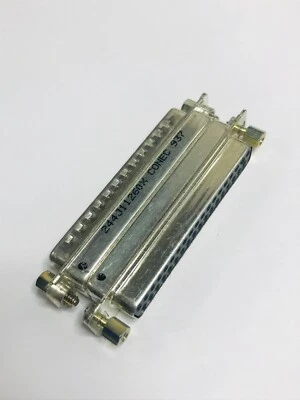 244J11260X   Conec D-Sub Connector 37POS, Double Deck Male Panel Mount - Image 1 of 4