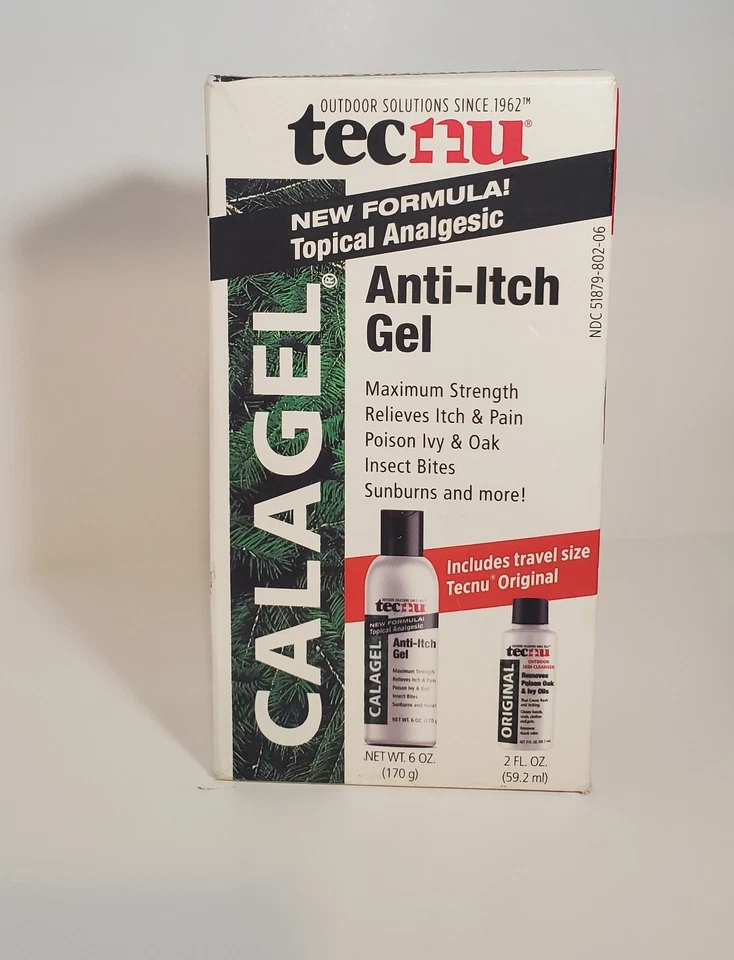 Gel antipicazón Tecnu Calagel máxima fuerza analgésico tópico 6 oz Foto 1 de 3