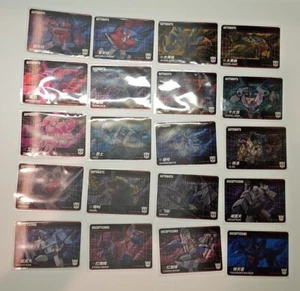 Transformers 2022 TF01 Kayou Hasbro Cartoon HR Foil Trading Card Set of 20 - Picture 1 of 1