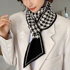 Winter Warmer Cross Tie Scarf For Women Geometric Neckscarf Protection Scarves