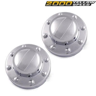 FIT FOR 2011-2016 DODGE RAM 3500 1-TON DUALLY REAR ALCOA ALLOY WHEEL CENTER CAPS Foto 1 de 4