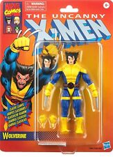 Hasbro Marvel Legends Retro Uncanny X-Men Wolverine 6  Blue Yellow Action Figure