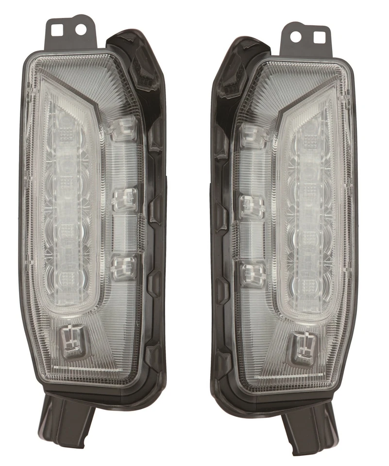 TOYOTA PRIUS V 2015-2018 RIGHT LEFT DAYTIME RUNNING LIGHTS DRL BUMPER LAMPS PAIR - Image 1 of 4