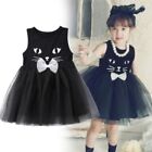 Kitty Cat Tutu Dress with Bow Size 3T