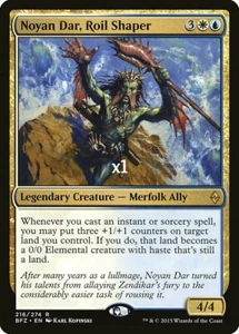MTG Battle for Zendikar BFZ Noyan Dar, Roil Shaper NM/M - Picture 1 of 1