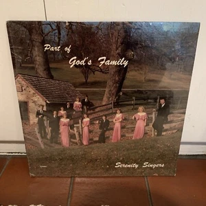 SERENITY SINGERS Part of God’s Family LP Private Xian Folk Gospel STILL SEALED - Picture 1 of 2
