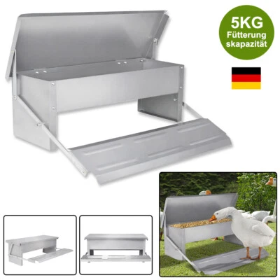Automatischer Hähnchen Feeder Futterautomat Hühnerfutterautomat für Geflügel 5kg - Bild 1 von 4