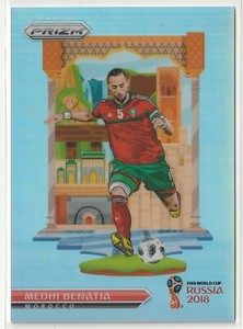 2018 Panini Prizm World Cup Soccer National Landmarks NL-27 Medhi Benatia