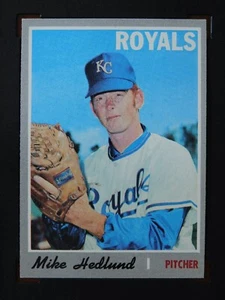 Tarjeta de béisbol Topps 1970 #187 de Mike Hedlund (casi nueva como nueva) - Imagen 1 de 2