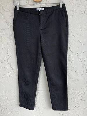 Jennifer Lopez Dress Textured Black Ankle Pants Womens 28 - Image 1 of 4