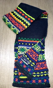 GAP KIDS boy girl COLORFUL KNIT WINTER SCARF 60 X 7 INCH warm! - Picture 1 of 1